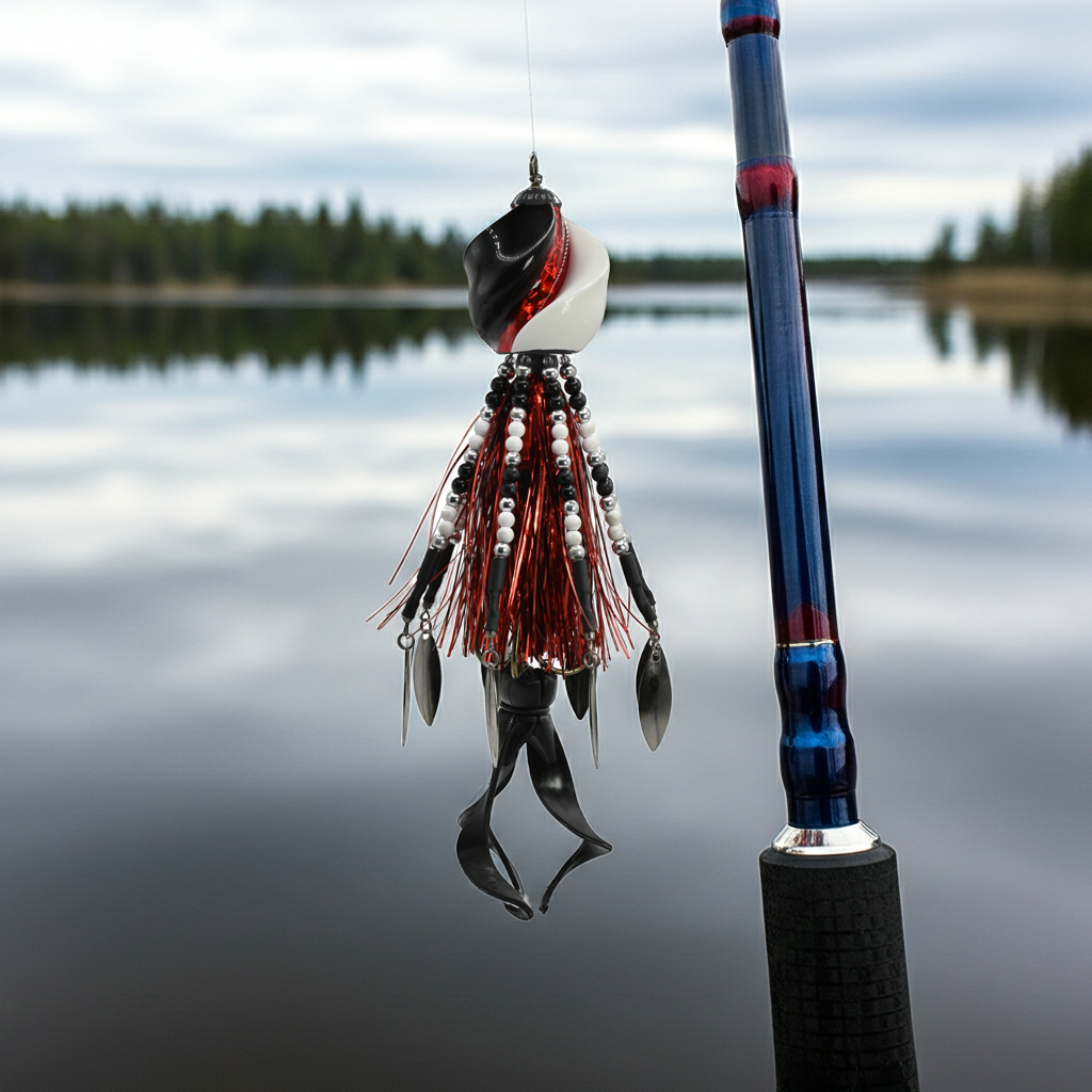 Spinblaster - White/Black/Red