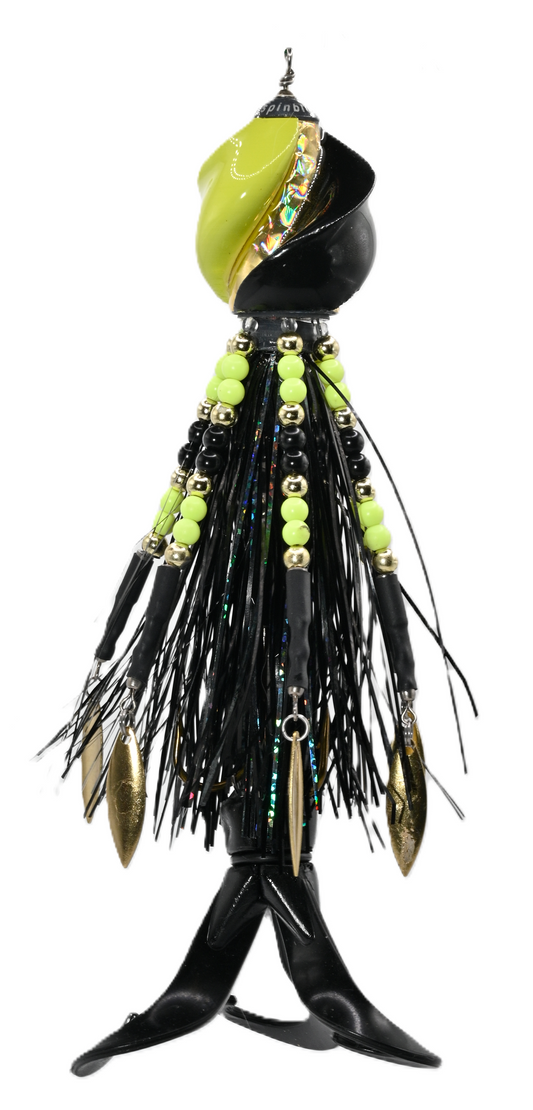 Spinblaster 7in - Chartreuse/Black