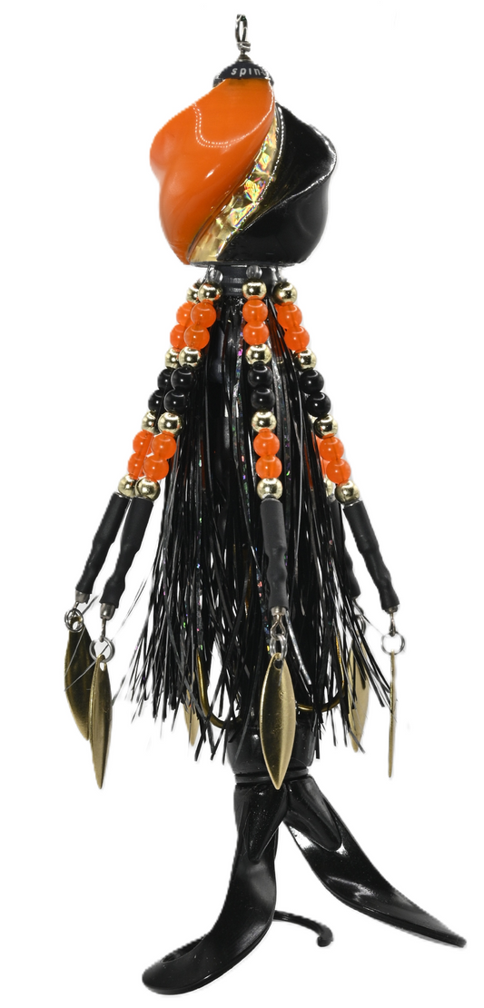 Spinblaster 7in - Orange/Black